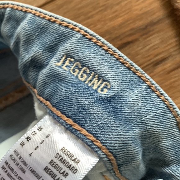 American Eagle sz 0 two pair bundle jegging jeans euc - Picture 9 of 11